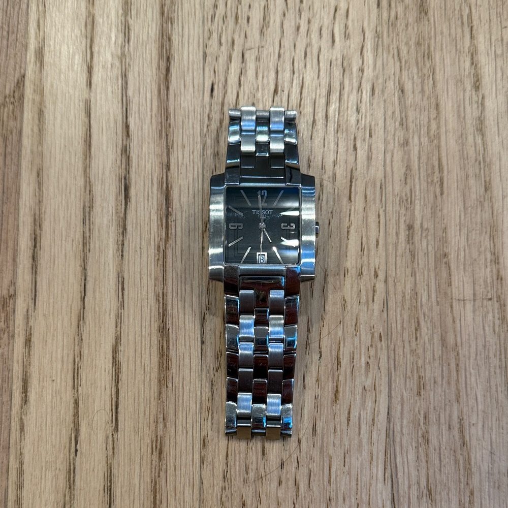 Tissot Watch Womens Luxury - Silver and Black